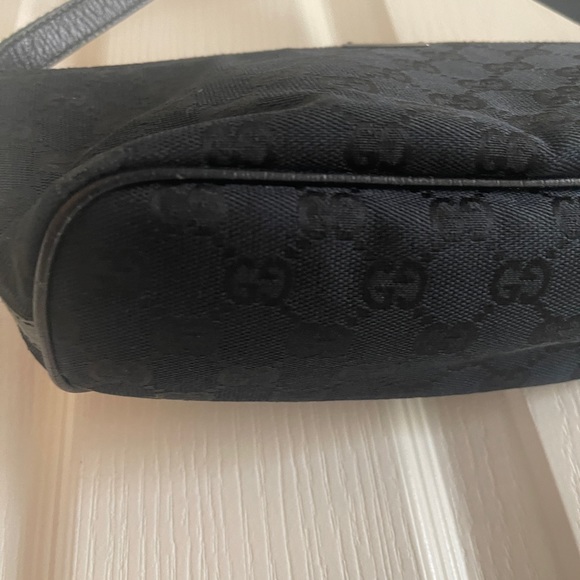 Gucci Web Canvas Boat Baguette - Picture 6 of 15